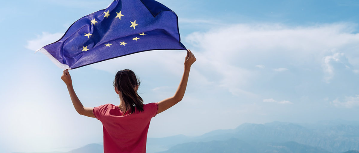 flag, european, union, europe, teenager, holding, immigration, blue, child, children, citizens, citizenship, clouds, countries, day, eu, female, flying, forward, freedom, girl, immigrants, kid, land, life, mountains, nation, national, nature, new, outdoor, patriotic, patriotism, person, residency, residents, sea, sky, stars, sun, sunset, sunshine, teen, togetherness, top, up, victory, waving, wind, young