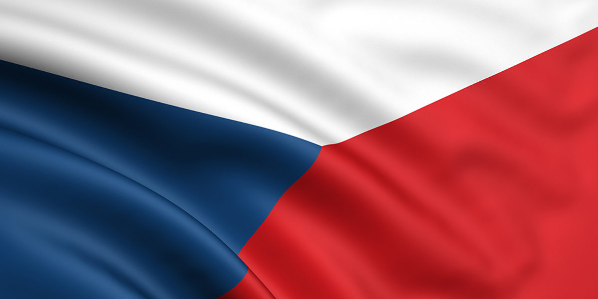 czech, republic, flag, 3d, wind, wave, state, nation, moving, national