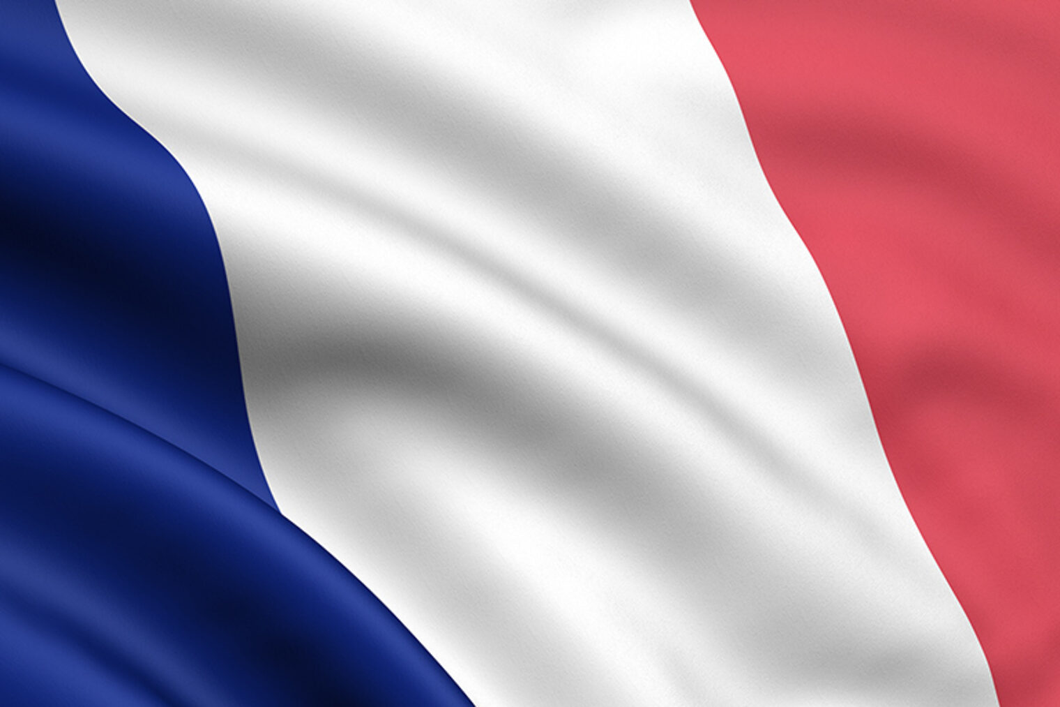 Rendered french flag