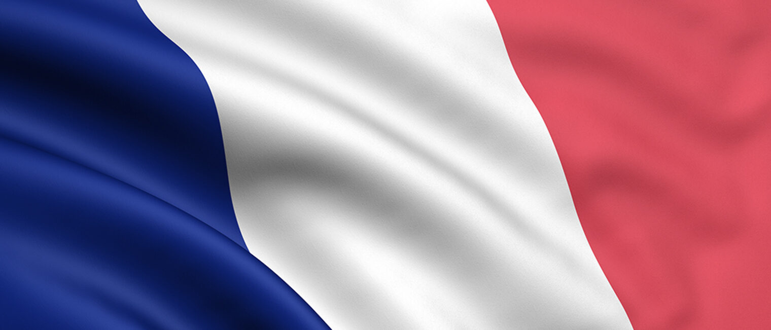 Rendered french flag