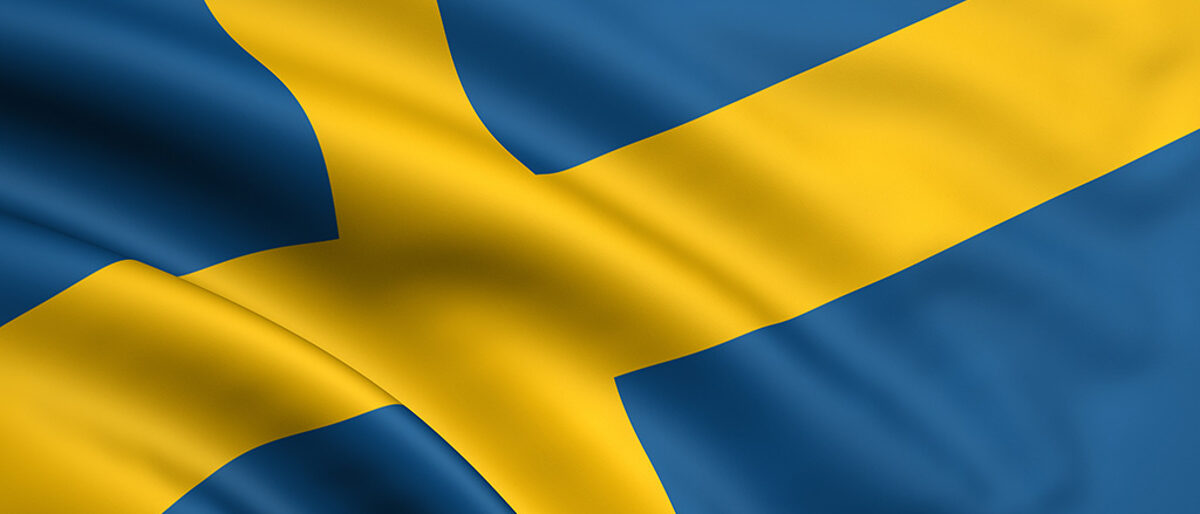 schweden, fahne, schwedisch, 3d, flagge, bewegt, nation, national, staat, wellig, welle, wind